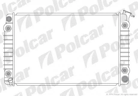 Радіатор охолодження Polcar 2530083