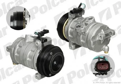 Компрессор кондиционера Polcar 2550KS1