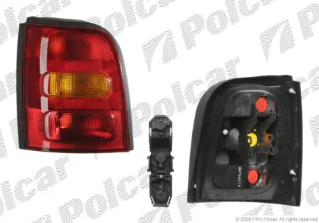 Ліхтар задній | NISS. MICRA K11, 98- Polcar 270688E