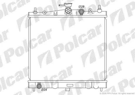 Радіатори охолодження | MODUS / GRAND MODUS Polcar 2707084K