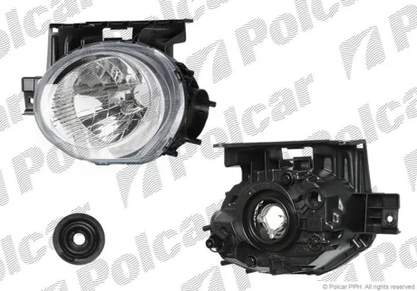 Фара основна | JUKE, 06.10- Polcar 271309E