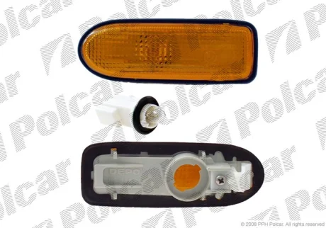 Покажчик повороту боковой Polcar 2729205E