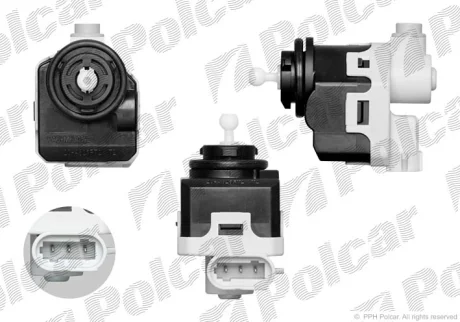 Моторчик фари | RENAULT CLIO II, 98- Polcar 2734099