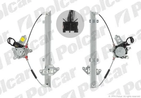 Склопідйомник електричний Polcar 2755PSE4