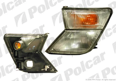 Поворот передній з розміром | NISSAN PATROL, 98- Polcar 277719