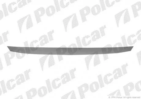 Накладка решітки LOGAN, 01.09- Polcar 2801053