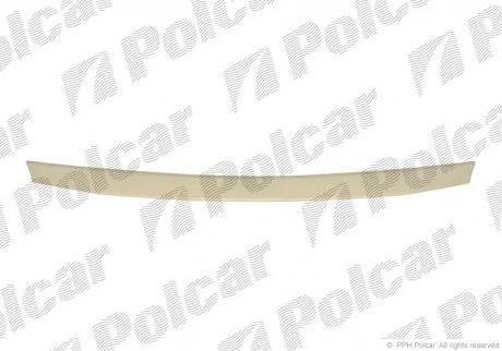Накладка решітки SANDERO, 06.08- Polcar 28050512