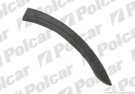 Накладка бампера FIAT PANDA, 03- Polcar 30039615