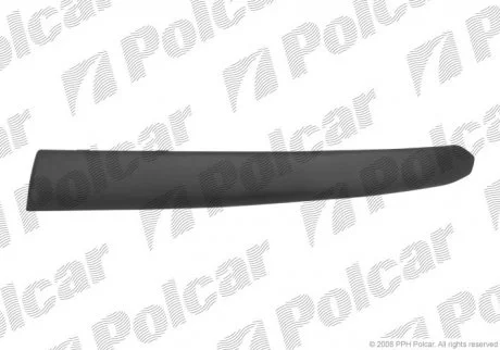 Молдинг бампера FIAT PUNTO II 99- 3D Polcar 30220716
