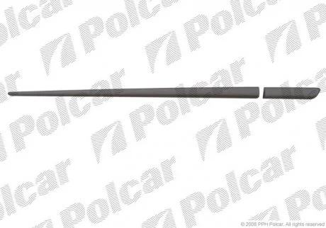 Накладки бічні компл. FIAT PUNTO II 3D Polcar 30224058