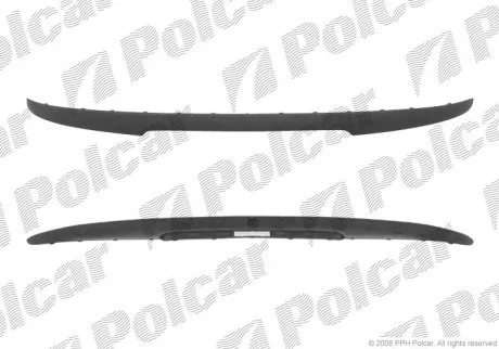 Молдинг бампера FIAT PUNTO II 99- 3D Polcar 3022966