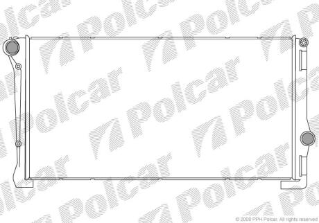Радіатор охолодження Polcar 3023083X (фото 1)