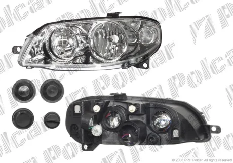 Фара основна | F. PUNTO II FL 9.03- Polcar 3023101E