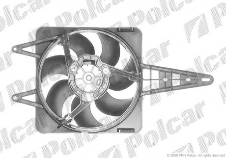 Вентилятор радіатора Polcar 302623W2