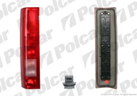 Ліхтар задній | IVECO DAILY II, 00- Polcar 3052882E