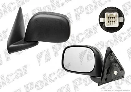 Дзеркало зовнішнє Polcar 3171516