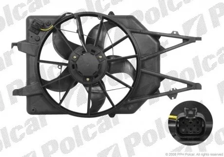 Вентилятор радіатора Polcar 320123W2