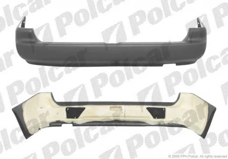 Бампер задній F.ESCORT, 95- KOMBI Polcar 3207962Q