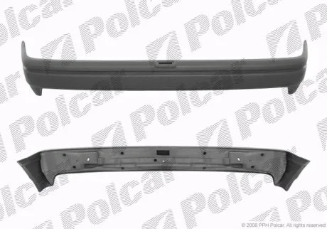 Бампер задній FORD FIESTA 89- Polcar 320996