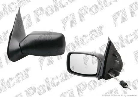Дзеркало зовнішнє лівий | FORD FIESTA 96- Polcar 3210511M (фото 1)