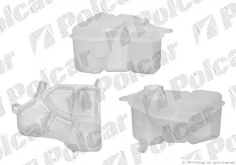 Бачок компенсаційний Ford Fiesta 01-, Fusion 02- Polcar 3212ZB-1