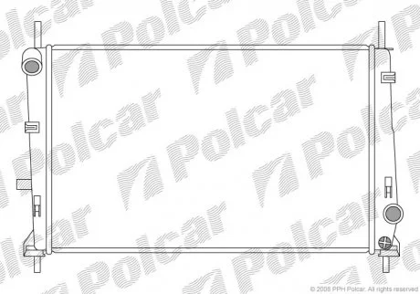 Радіатор двигуна Polcar 3216081