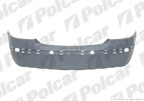 Бампер задній F. MONDEO, 00- SDN Polcar 321896J