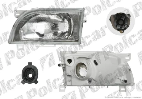 Фара основна | FORD TRANSIT, 96- Polcar 3245101E