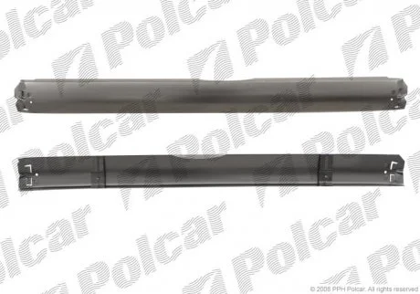 Бампер задній | FORD TRANSIT 95- Polcar 324696