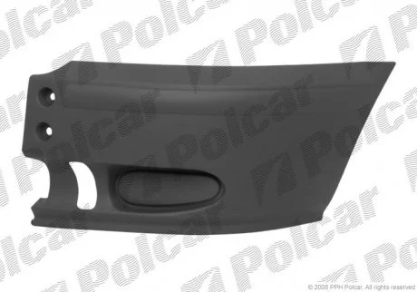 Кут бампера лівий | FORD TRANSIT, 01- Polcar 3247174J