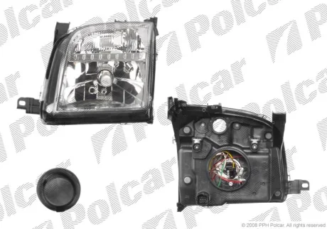 Фара основна | FORD FUSION, 02- Polcar 325710E