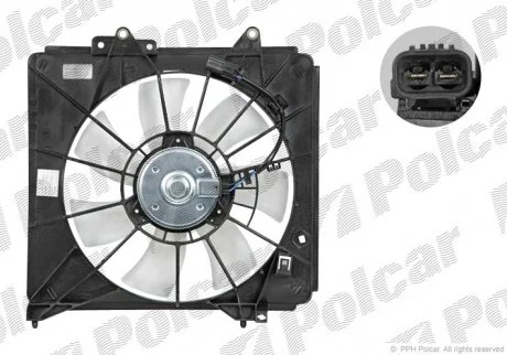Вентилятор радіатора Polcar 383723W4