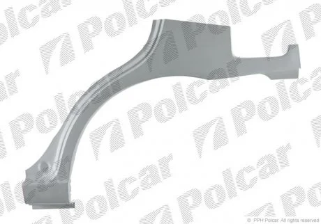 Ремкомплект крила заднього Polcar 4007845