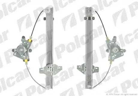 Фото 1 - склопідйомник електричний без електромотора Polcar 4007PSG8 Склопідйомник електричний без електромотора Polcar 4007PSG8 (фото 1)