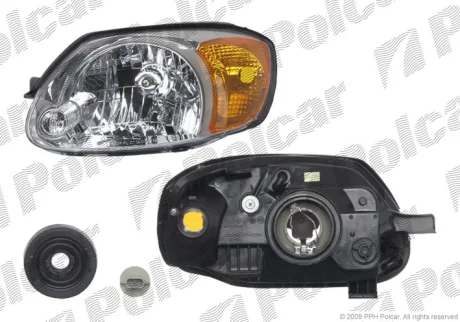 Фара основна | HYUNDAI ACCENT, 03- Polcar 4008092E