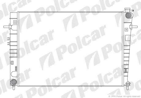 Chłodnica wody Polcar 4047082X (фото 1)