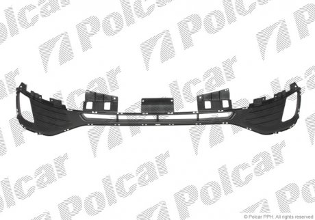 Решітка бампера Polcar 410427 (фото 1)