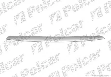 Накладка решітки CERATO, 04- Polcar 4113052