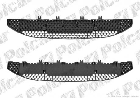 Захист бамперу нижній Polcar 4114076