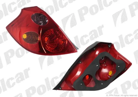 Ліхтар задній | CEED, 10.06-08.09 Polcar 411487E