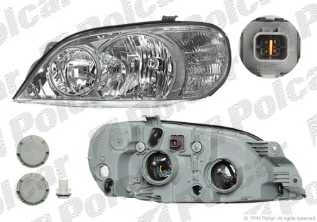 Фара основна | KIA CARNIVAL, 02- Polcar 4141091E