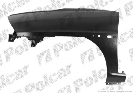 Крило переднє Polcar 420202