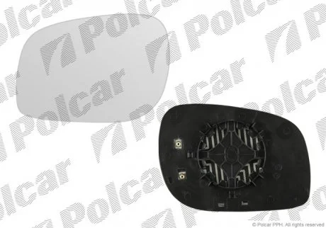 Вкладиш дзеркала зовнішнього Polcar 4310544E