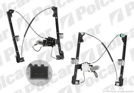 Склопідйомник електричний Polcar 4311PSE1