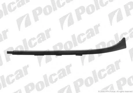 Накладка під фару (вія) MAZDA 323 SDN 94-96 Polcar 4507061