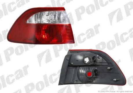 Ліхтар задній | MAZDA 626, 00- Polcar 451887E