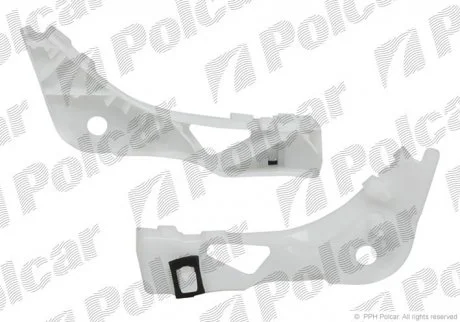 Кронштейн бампера лівий | MAZDA 6, 02-07 Polcar 45190733