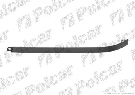 Накладка під фару (вія) MERC.W202(C-KL), 93- Polcar 5002064