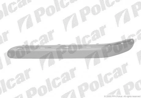 Молдинг бампера MERCEDES 203, 01- Polcar 5003077