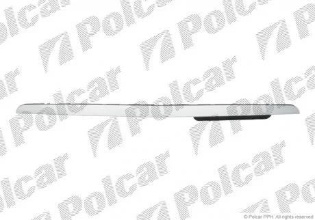 Накладка решітки A-KLASSE (W169), 04- Polcar 5006054